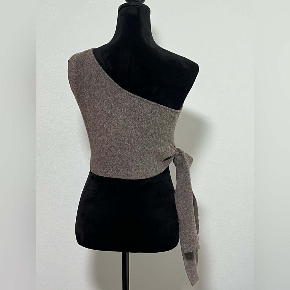 ZARA One Shoulder Crop Top - S - Picture 2 of 4